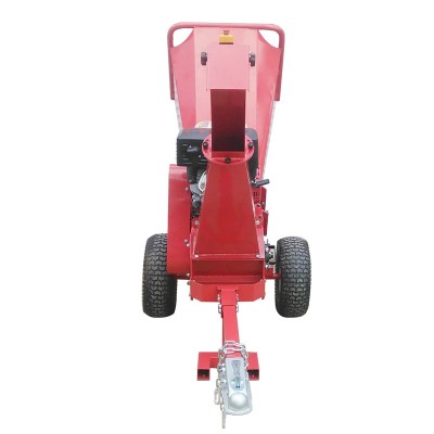 DC-15hp wood chips crusher mobile